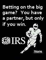 More money is gambled on the Super Bowl than on any other sporting event, and the IRS is in on every bet without taking any risk. 